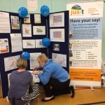 Jane at Selston Leisure Centre consultation