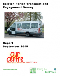 Our Centre Transport Study cover